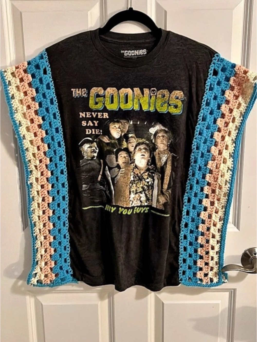 The Goonies graphic crochet-side vest Size Medium